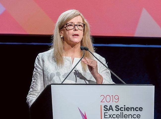 Prof Caroline McMillen, Chief Scientist for South Australia