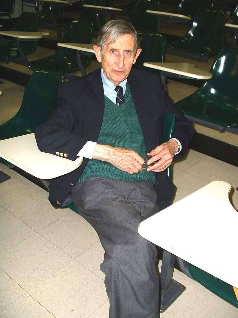 Freeman Dyson at Harvard, 2004.