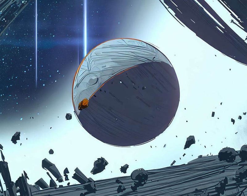 Artistic representation of a Dyson Sphere.