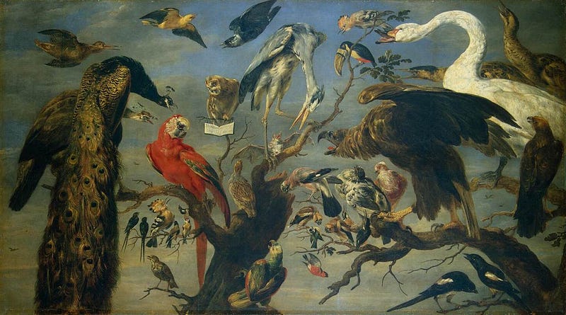 “The Bird’s Concert” by Frans Snyders