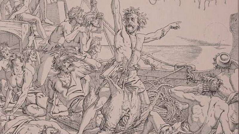 Illustration from The Ancient Mariner