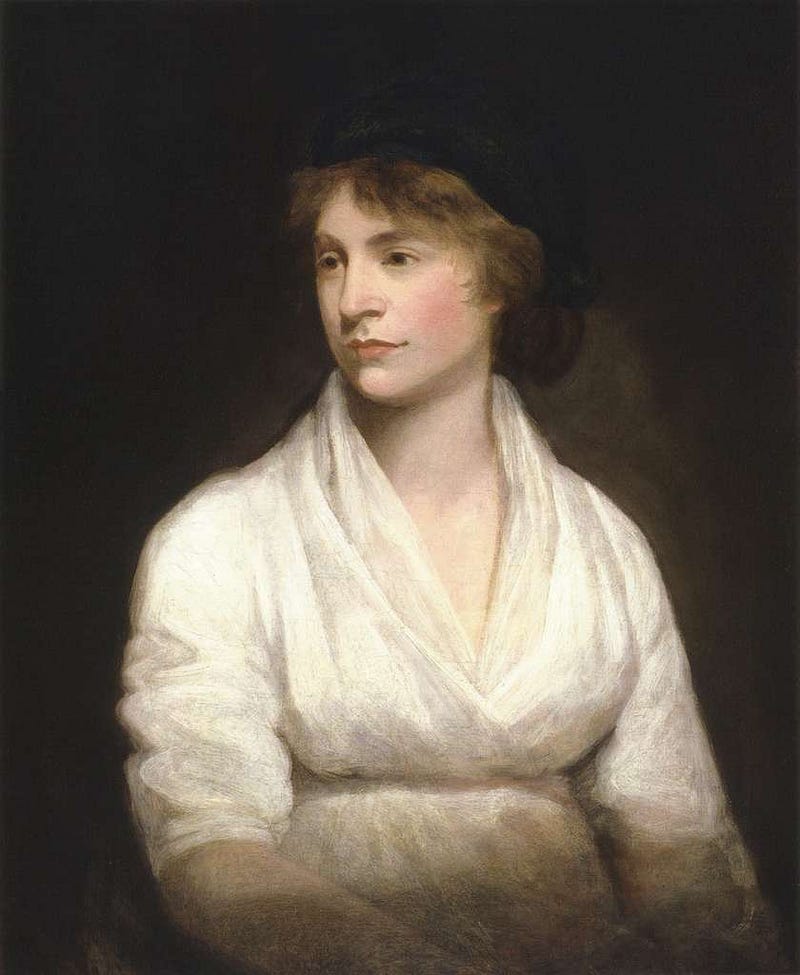 Portrait of Mary Wollstonecraft