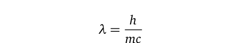 Compton Wavelength Equation