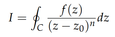 Cauchy’s integral formula