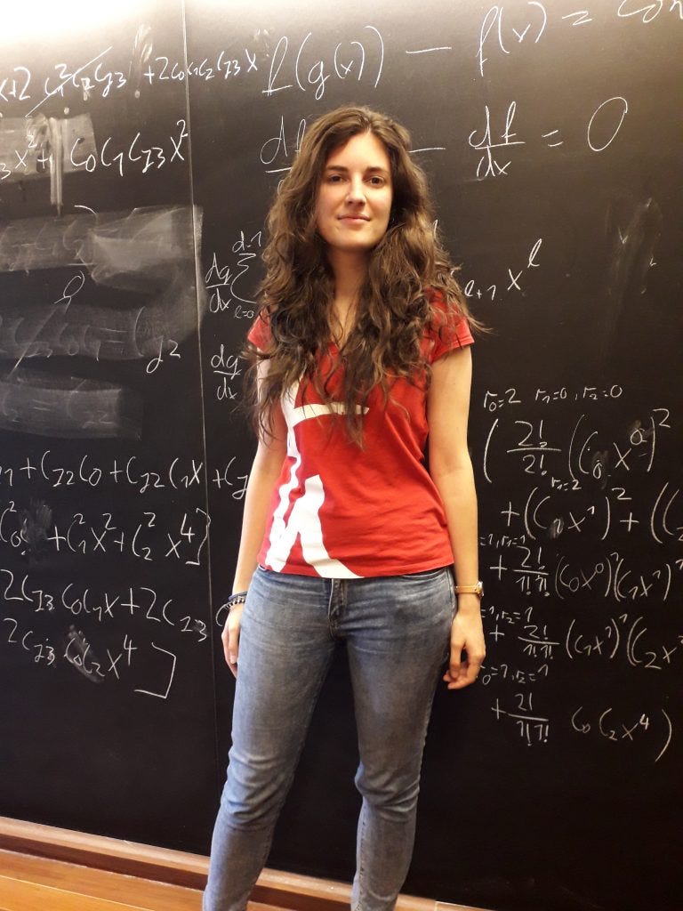 A physics classroom at the University of Barcelona.