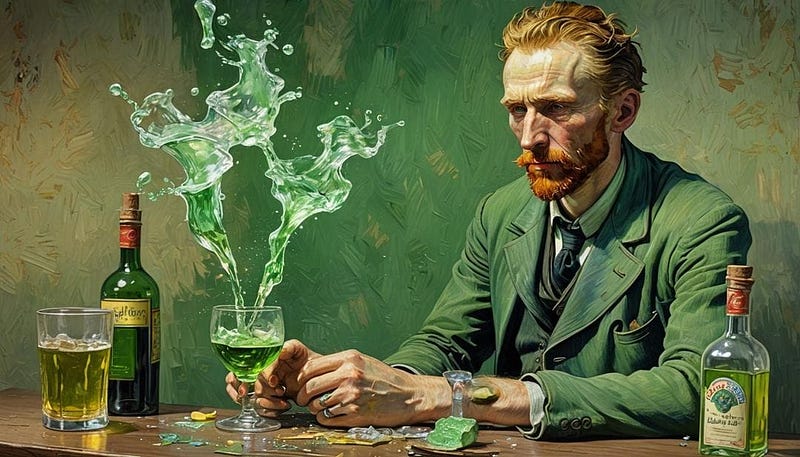 Van Gogh and absinthe