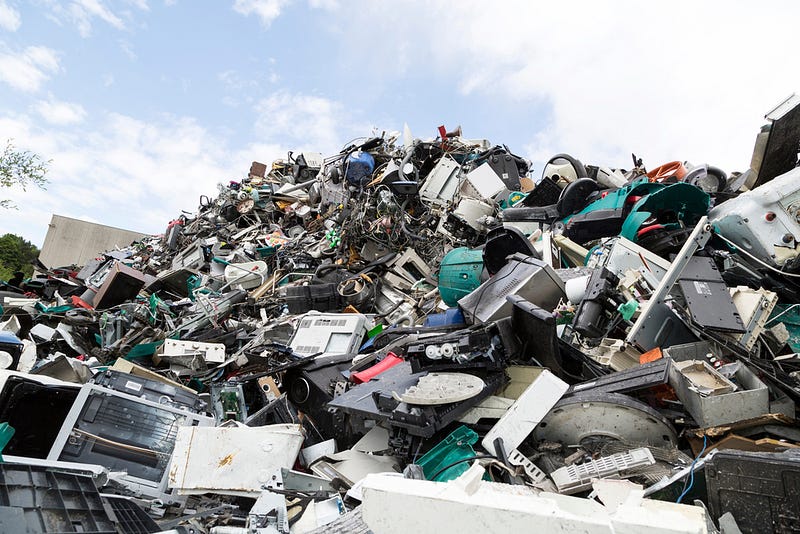 Recycling electronics to recover valuable materials