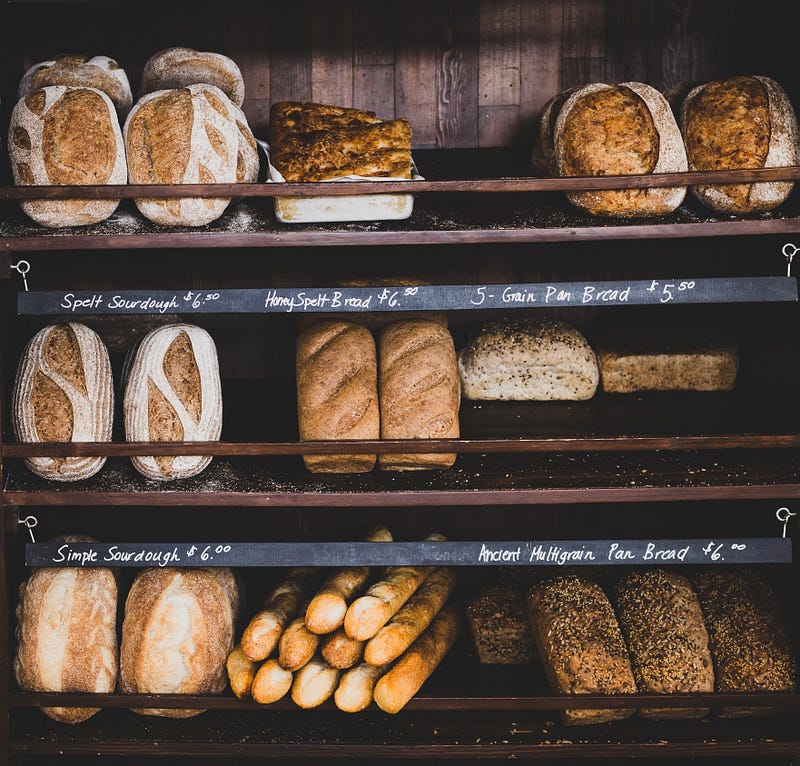 Nutrient-deficient modern bread