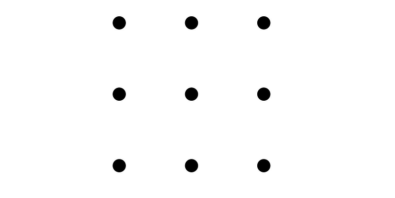 Nine-dot puzzle