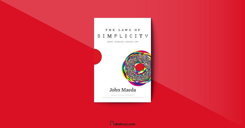 Cover image of The Laws of Simplicity.